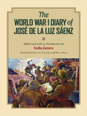 cover image of The World War I Diary of José de la Luz Sáenz